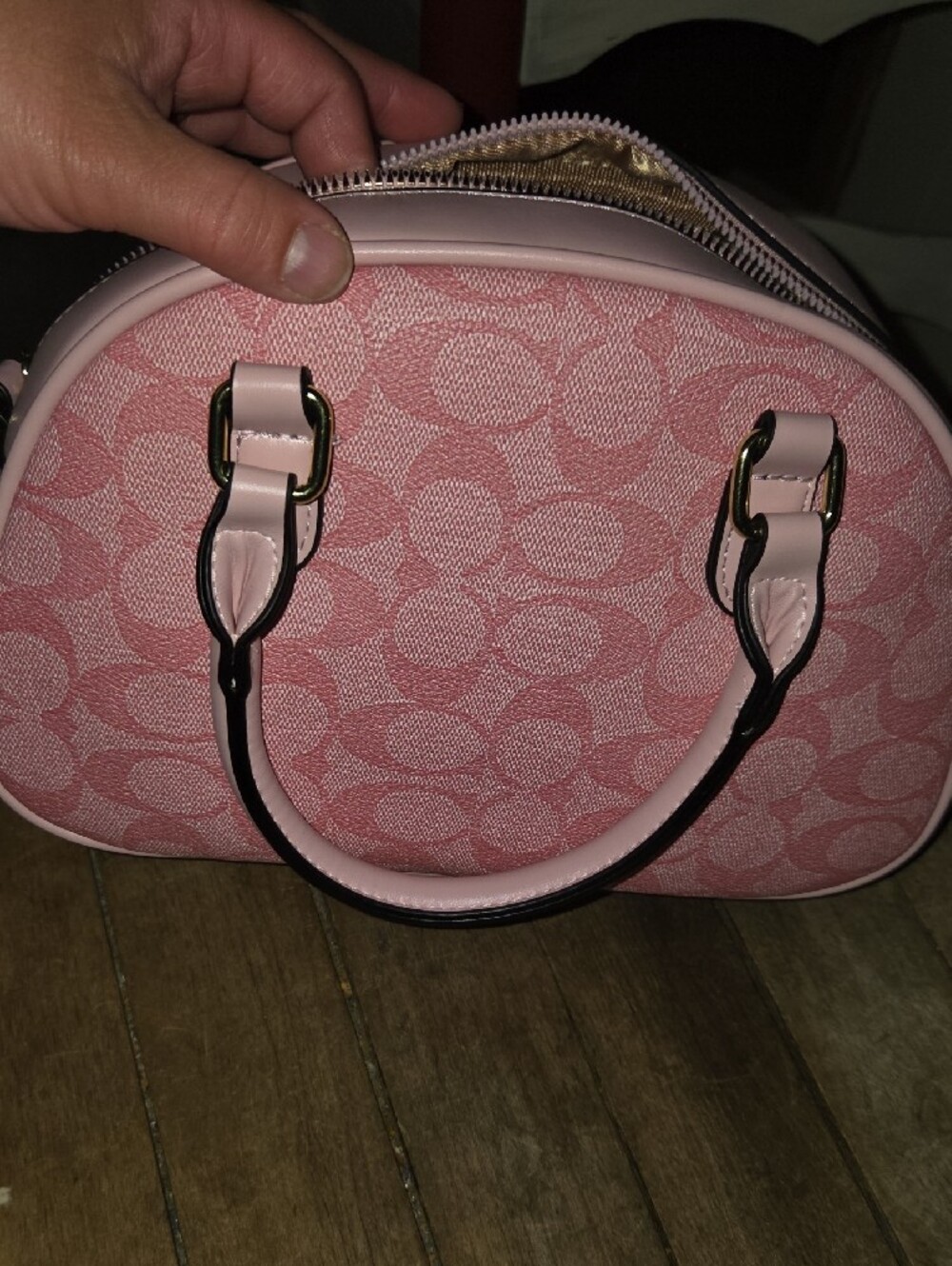 Coach Mini Dome Satchel in Lilac - Picture 2 of 4